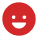 Red Happy Face