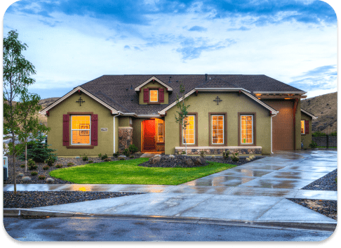 Southwestern ranch home